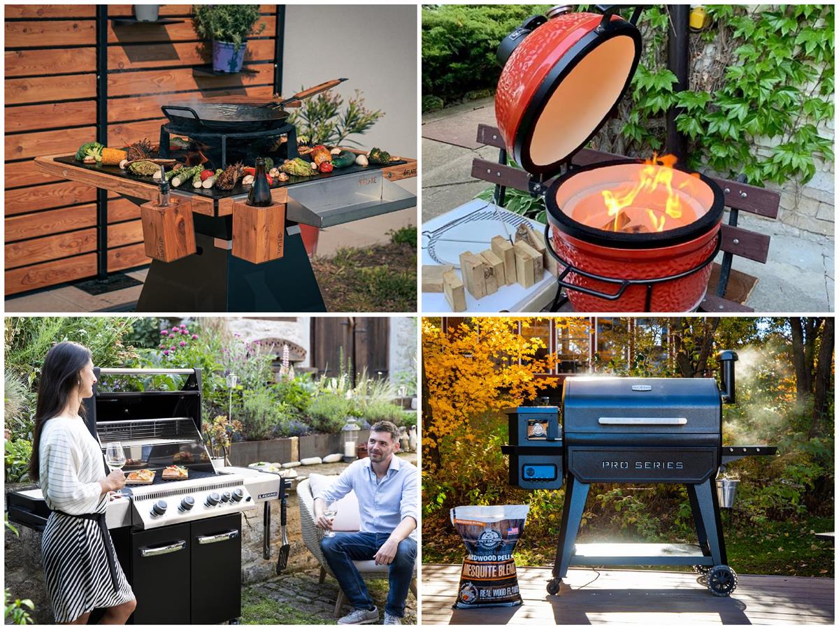 grill żeliwny, grill gazowy, grill na pellet,  grill ceramiczny